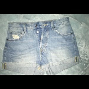 Denim shorts (selling a lot of shorts)